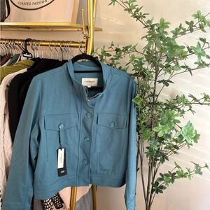 Liverpool Blue Utility Jacket for Women